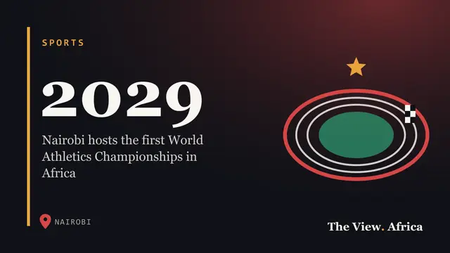 2029: Nairobi hosts the first World Athletics Championships in Africa